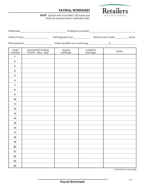 Excel Templates Free Payroll Register Template