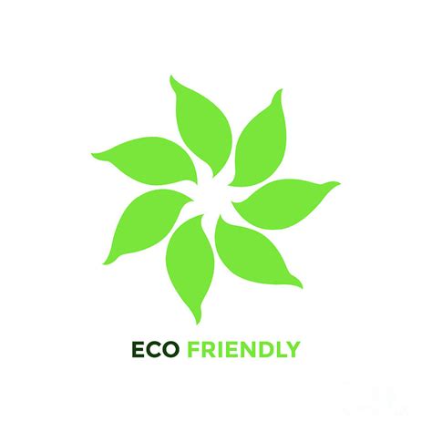 Leaf Tree Flower Eco Friendly Logo Icon Symbol Vector Design Ill