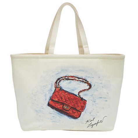 Chanel Airlines Limited Edition Reversible Tote Bag With Beach Towel At