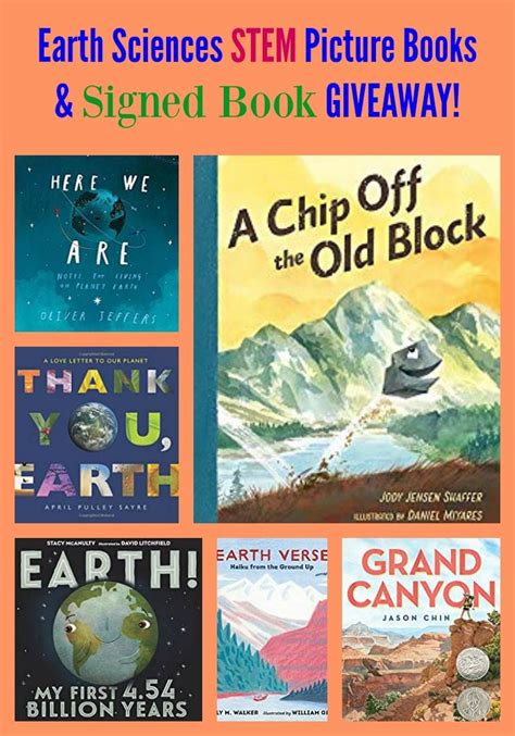 Earth Sciences Stem Picture Books And Signed Book Giveaway Giveaway