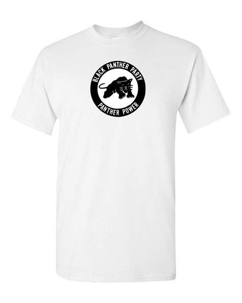 New Black Panther Party Logo T Shirt Size S To 3xl Etsy