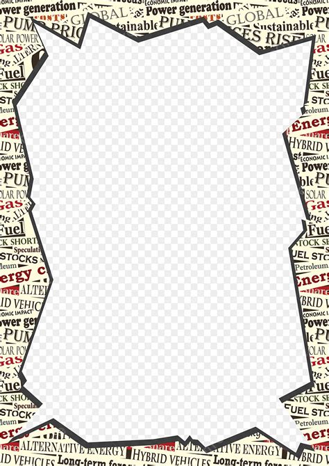 Vintage Newspaper Png Image Vintage Newspaper Border Newspaper Frame