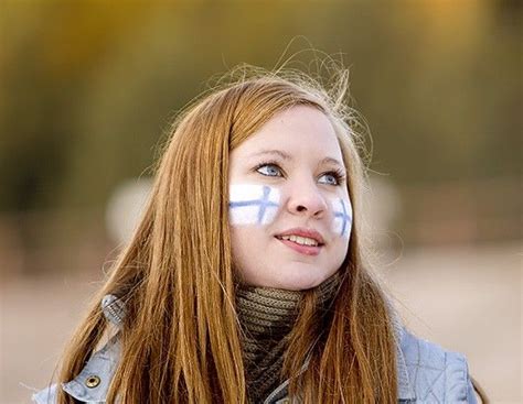 Finnish Woman Womens Beauty Beauty Women Finnish Women Flags Woman