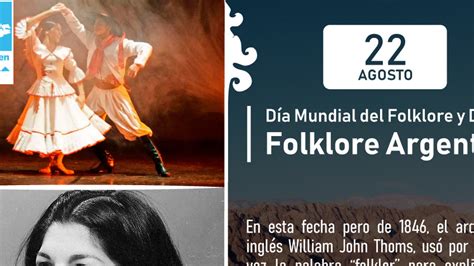 Día Mundial Del Folklore Y Día Del Folklore Argentino Municipalidad