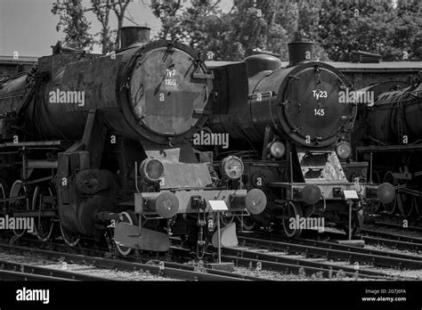 Locomotives Black And White Stock Photos And Images Alamy