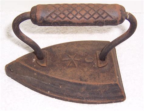 Antique Cast Iron Iron 6 Point Star
