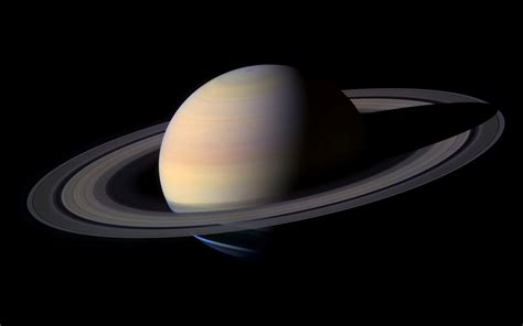 Saturn Planet With Rings, Desktop Wallpaper : Wallpapers13.com