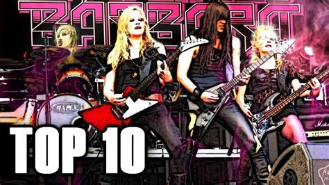 Top 10 All Female Metal Bands 🤘 Youtube