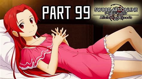 All Tiese Schtrinen Bed Scenes Part Sword Art Online Alicization Lycoris Youtube