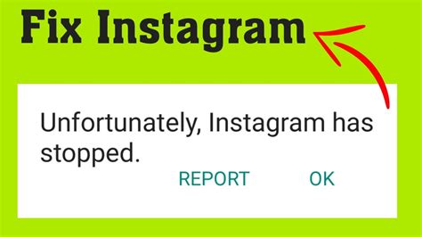 Fix Unfortunately Instagram Has Stopped Youtube