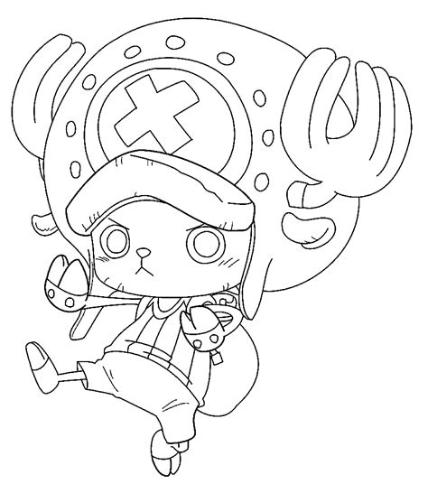 One Piece Tony Tony Chopper Coloring Pages Tony Tony Chopper Coloring Pages Coloring Pages