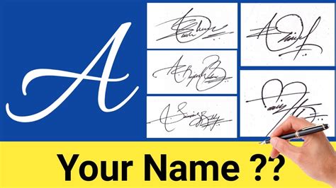 ️ A Signature Style How To Make A Signature Like Professional