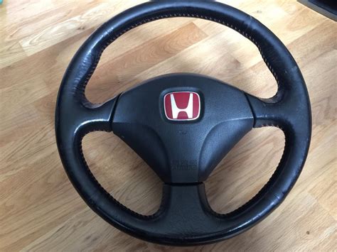 Honda Civic Ep3 Type R Oem Leather Steering Wheel Dc5 In