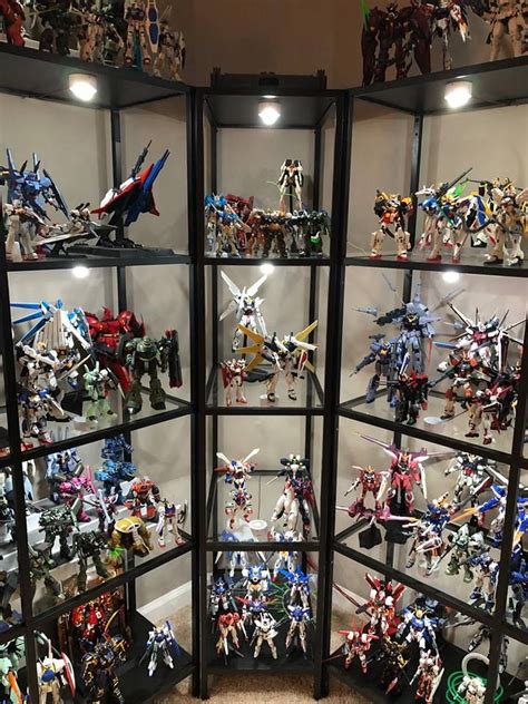 A Simple Yet Gorgeous Setup For A Gunpla Collection By Stuart Culpepper