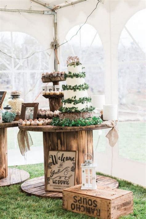 20 delicious wedding dessert table display ideas for 2022 emma loves weddings unique rustic