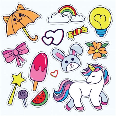 Preppy Stickers Kawaii Stickers Cool Stickers Printable Stickers