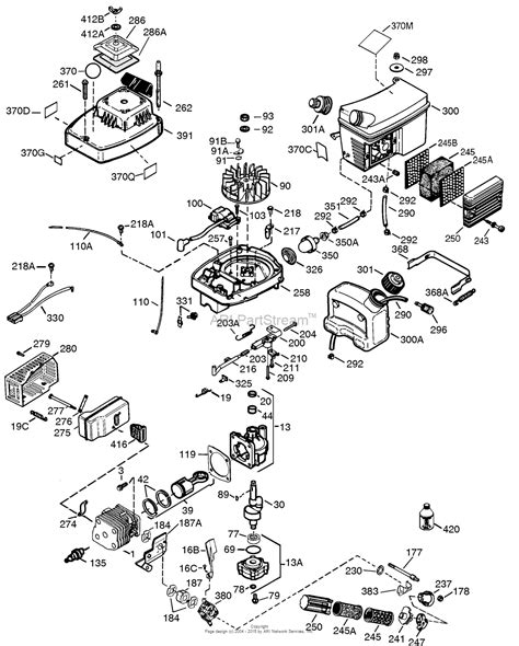 Tecumseh Tc300 3194j Parts Diagram For Engine Parts List 1