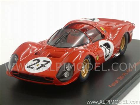 This film is actually made by james may (british television presenter), in the 6th episode of the grand tour's first season. RED LINE Ferrari 330 P3 #27 Le Mans 1966 Pedro Rodriguez - Richie Ginther (1/43 scale model)