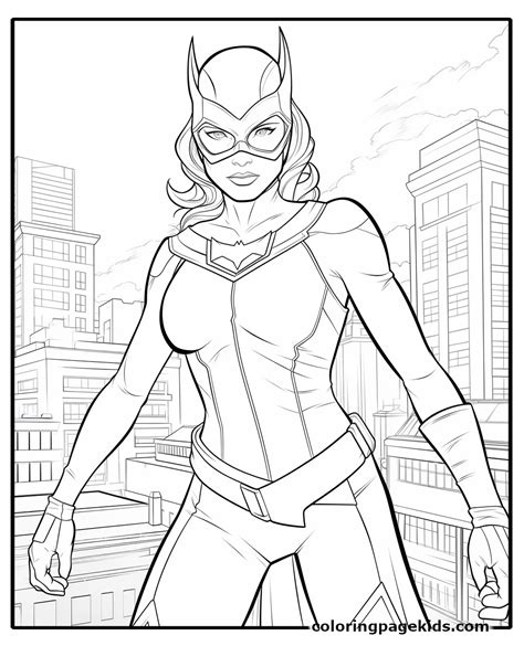 Free Printable Catwoman Coloring Pages For Kids