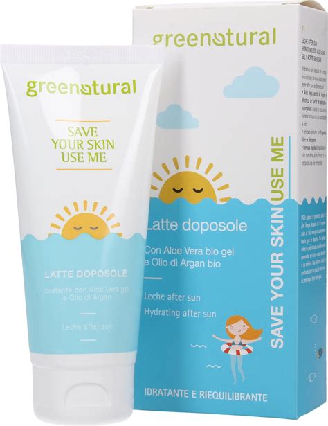 Greenatural After Sun Body Milk 100 Ml Ecco Verde Online Shop
