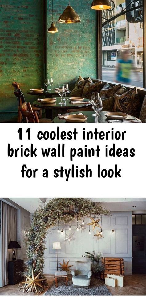 11 Coolest Interior Brick Wall Paint Ideas For A Stylish Look Brick