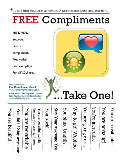Free Compliments Teacher Motivation Inspirational Quotes Jar