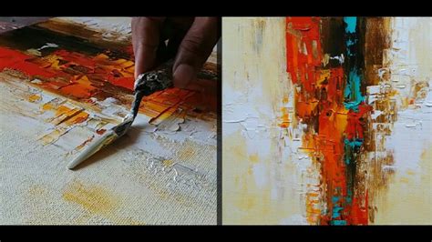 Abstract Painting How To Make Abstract Painting For Beginners Demonstration Tutorial Youtube