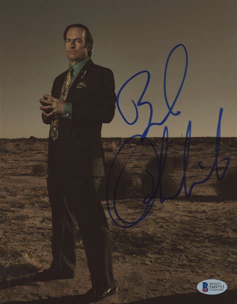 Bob Odenkirk Signed Better Call Saul 8x10 Photo Beckett Coa