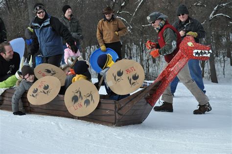 Sled Ideas Vikings Are Scary Sled Snow Tubing Vikings