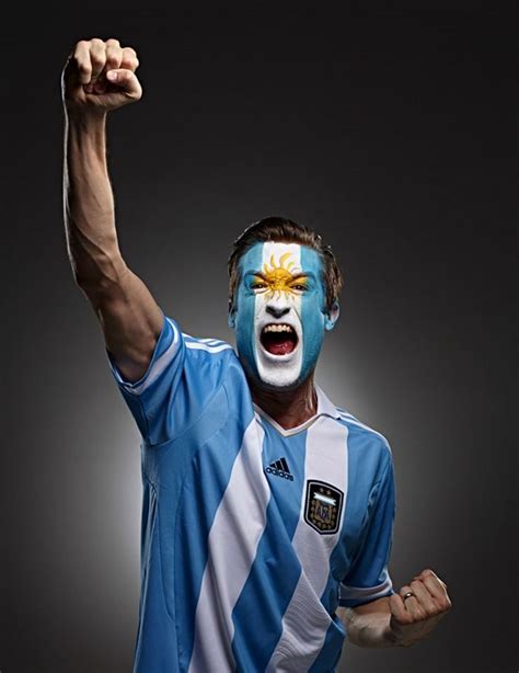 Unique Argentina Costume Fans World Cup 2014 Unique Football Fans ~ Fan Face
