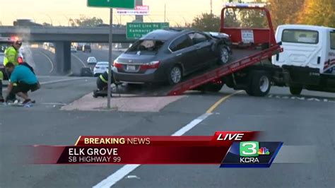 Two Car Accident On Highway 99 Snarls Morning Commute