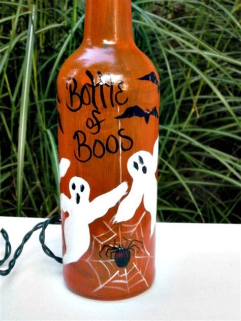 Seattle's newest premiere halloween party. Bottle of Boos #boo #winebottle #decor #fall #autumn # ...