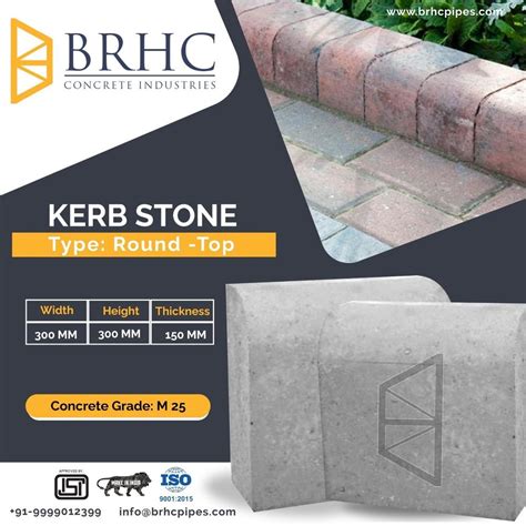 Taper Top Concrete Kerb Stone At Rs 155piece Concrete Kerb Stone In