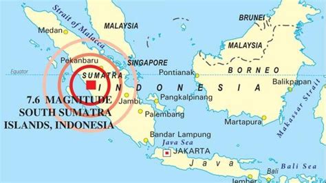Magnitude 6 9 Quake Strikes Off Indonesia News Khaleej Times