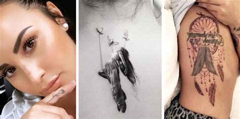 a guide to demi lovato s tattoos — how many tattoos does demi lovato have