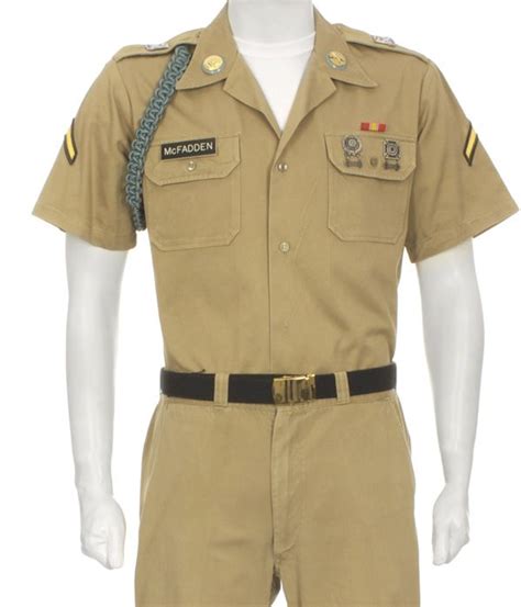 Us Army Khaki Uniform Eastern Costume A Motion Picture Wardrobe