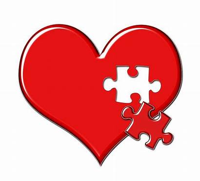 Puzzle Piece Missing Heart Pieces Het Hart