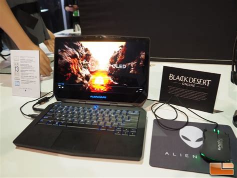 Alienware Displays 13 Inch Oled Notebook At E3 2016 Legit Reviews