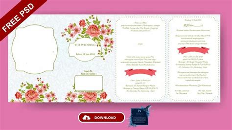 Download Desain Undangan Pernikahan Siap Edit Erba 88140 52 Logo