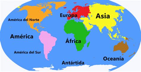 ¿cuántos Continentes Hay En El Mundo Realmente Libretilla