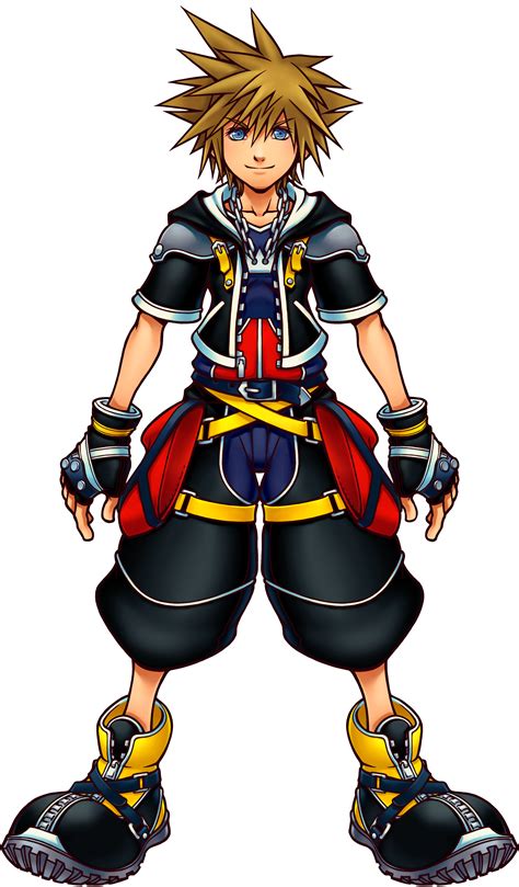 Sora From Kingdom Hearts Game Art Hq