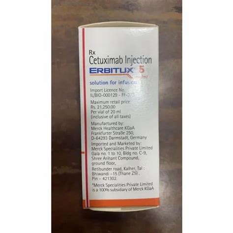 Cetuximab Injections Merck Healthcare At Rs 1000box In Mumbai Id