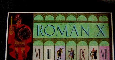 Roman X Board Game Boardgamegeek