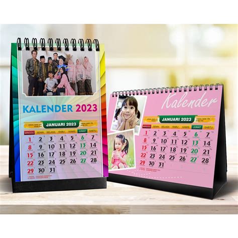 Jual Kalender Duduk Kalender Meja Kalender Duduk 2024 Kalender