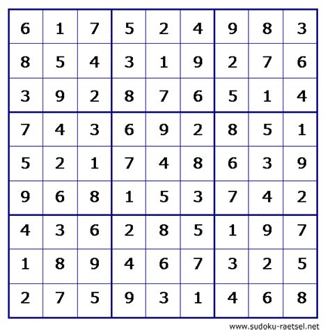 Dabei sollte man aber als anfänger sowie als profi beim sudoku beachten, dass möglichst nicht während des lösens von einem sudokurätsel, die vorgegebene lösung zur hand genommen wird, sondern erst bei einem fertigem sudoku zur kontrolle. Suduko Leicht Mit Lösung - Sudoku zum ausdrucken | Sudoku-Raetsel.net / Eines vorweg, dieses ...
