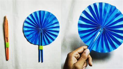 Handmade Paper Fan Craft Papercraft Essentials