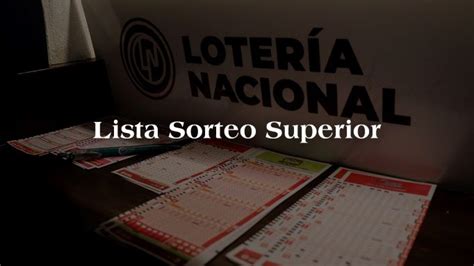 Los Resultados Del Sorteo Superior 2719 De La Lotería Nacional