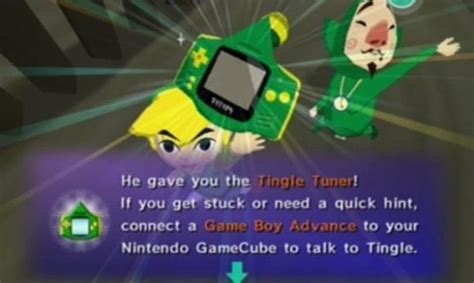 tingle creator says the character appeared often in zelda the wind waker since he helped plan