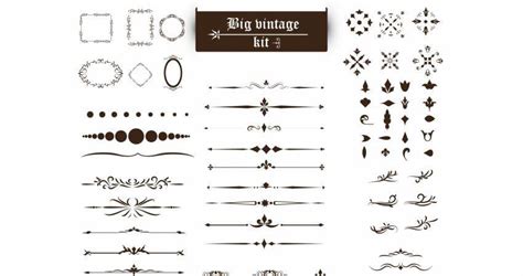 35 Ideas For Vintage Frame Ornament Vector Tasya Kuhl