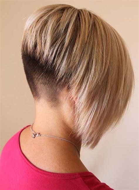 29 New Style Short Bob Haircut Shaved Back